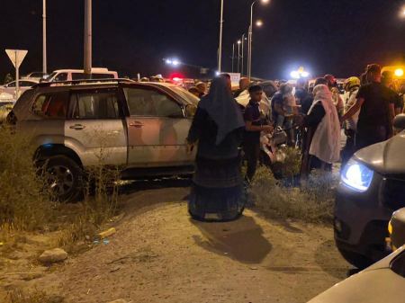 حادث طرق مروع على مدخل عرعرة بالنقب